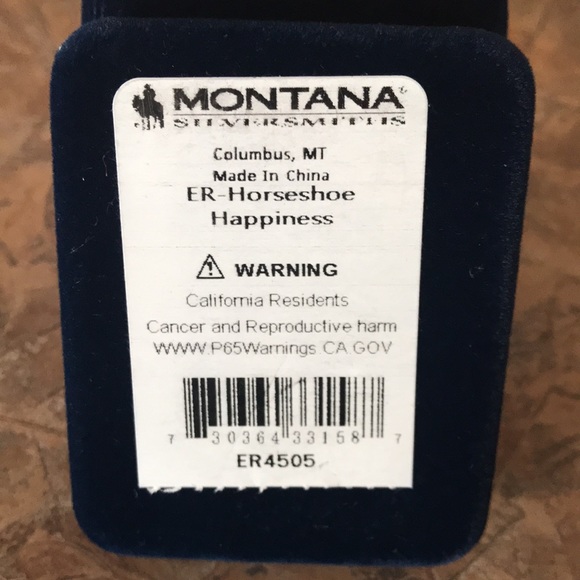 Montana Silversmiths double horseshoe earrings set - Picture 4 of 7